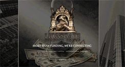 Desktop Screenshot of lionsgatefundinggroup.com